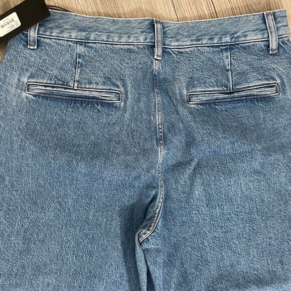 Edwin Womens Maiia Trouser Cropped Jeans Wide Leg - One Way - Small S - $228 - Picture 5 of 9